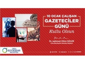 Güler: Çalışan Gazeteciler günü kutlu olsun