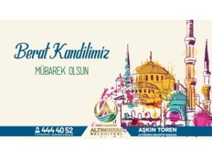 Tören: Berat Kandili Mübarek olsun