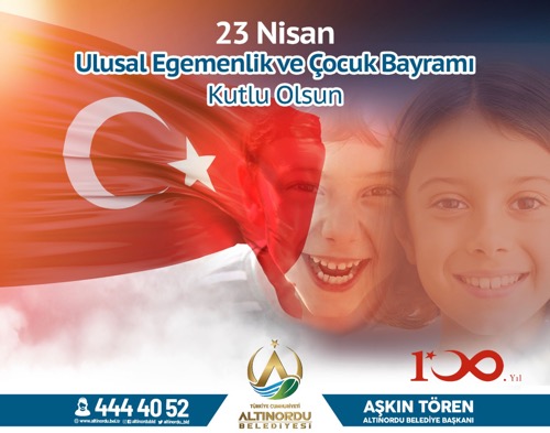 Tören: 23 Nisan Kutlu Olsun