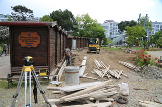 Atatürk Parkına yeni işyerleri yapılıyor