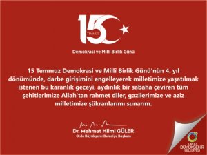 15 Temmuz Demokrasi ve Milli Birlk Günü
