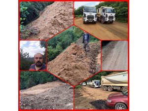 Fatsa'da Altıncılar çevreye Toprak döktü