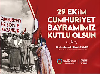 Başkan Güler: Cumhuriyet Bayramı Kutlu Olsun