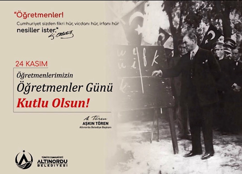 Tören: Öğretmenlerimizin, öğretmenler günü Kutlu olsun
