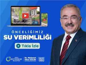 YAĞMUR SUYUNUN İSRAF EDİLMEMESİNİ SAĞLAYAN PROJE HAYATA GEÇİRİLİYOR