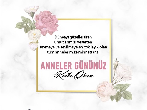 Tören:Tüm Annelerimize Minnettarız