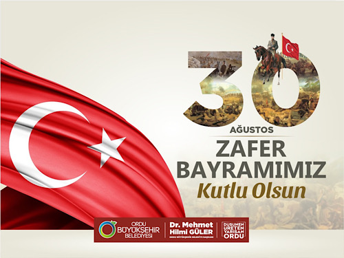 30 Ağustos Zafer Bayramı Kutlu Olsun