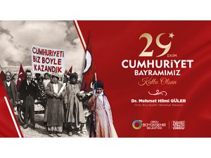 Güler: 29 Ekim Cumhuriyet bayramını kutladı
