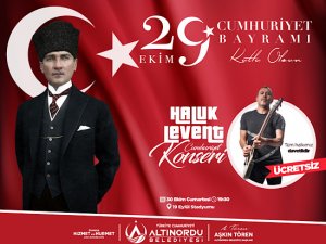 Tören: Cumhuriyet bayramı kutlu olsun