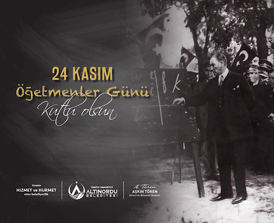 Tören: 24 Kasım öğretmenler günü kutlu olsun
