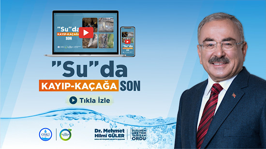 "Su" da Kayıp Kaçağa Son