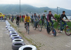 Bisiklet severler buluştu