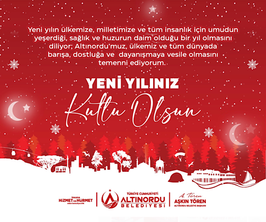 Tören'den yeni yıl mesajı