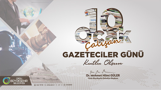 Güler:10 Ocak gazeteciler günü kutlu olsun