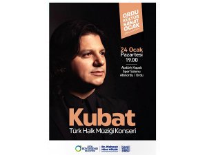 Kubat Ordu'da konser verecek