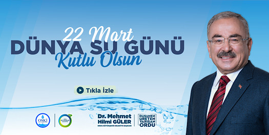 Dünya Su günü kutlanıyor