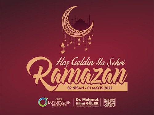 Ordu Büyükşehir Belediye Başkanı Dr Mehmet Hilmi Güler: Mübarek Ramazan