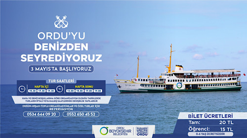 Şehit Temel Şimşir Gemisi  Tura Başlıyor