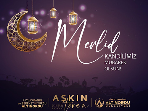 BAŞKAN TÖRENDEN MEVLİD KANDİLİ MESAJI