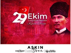29 Ekim Cumhuriyet bayramı kutlu olsun
