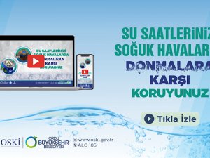 Su sayaçlarını donmalara karşı Koruyunuz