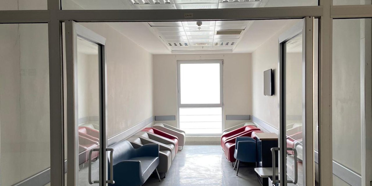 ilk etapta 3 yataklı olarak açıldı