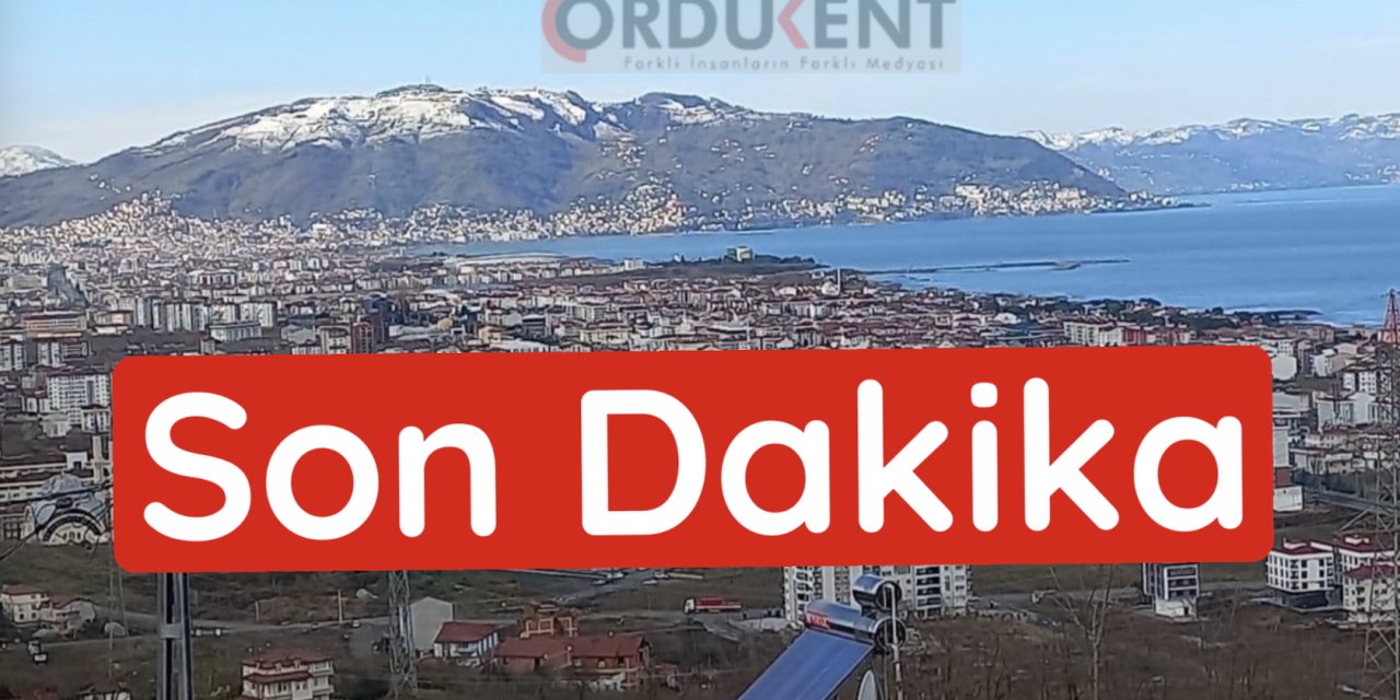 Ordu Valiliği'nden yapılan açıklamada bugün bazı ilçelerimizde okullar tatil edildi...
