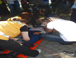 Ordu da trafik kazası: 1 yaralı