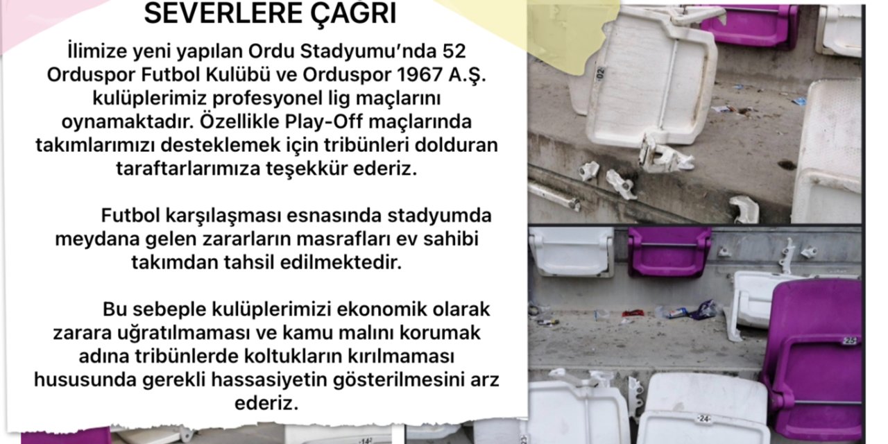 ORDULU FUTBOL SEVERLERE ÇAĞRI