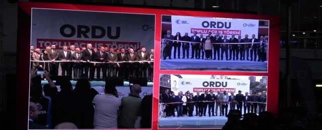 TBMM BAŞKANI KURTULMUŞ’UN KATILIMIYLA ALTINORDU, FATSA VE ÜNYE’DE 10 YATIRIMIN RESMİ AÇILIŞI GERÇEKLEŞTİRİLDİ