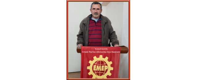 Yusuf KAYA: “2024 BÜTÇESİNDE ÖĞRENCİLER VE HASTALAR MÜŞTERİ”