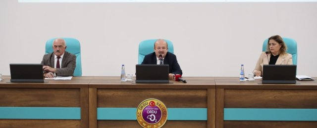 2024 YILI 4. DÖNEM İL KOORDİNASYON KURULU TOPLANTISI,  VALİ VEKİLİ AYHAN DURMUŞ BAŞKANLIĞINDA YAPILDI.