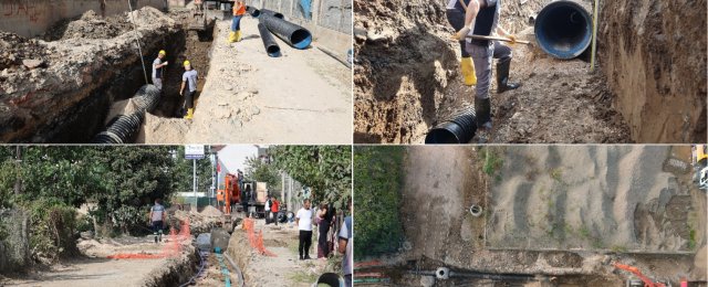 FATSA'DA 10.525 METRE İÇME SUYU HATTININ 9.125 METRESİ, 7.000 METRE KANALİZASYON HATTININ 5.600 METRESİNDE ÇALIŞMALAR TAMAM