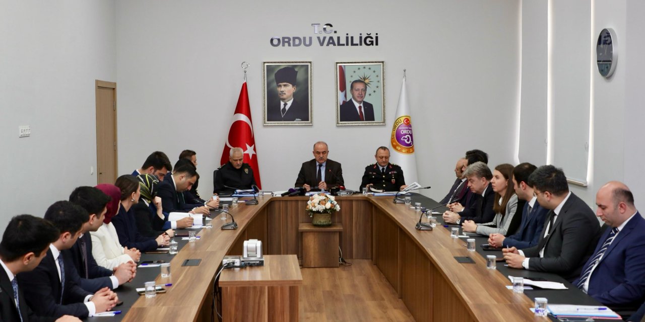 2025 Yılı Ocak Ayı Güvenlik, Asayiş ve Trafik Durumu Değerlendirildi