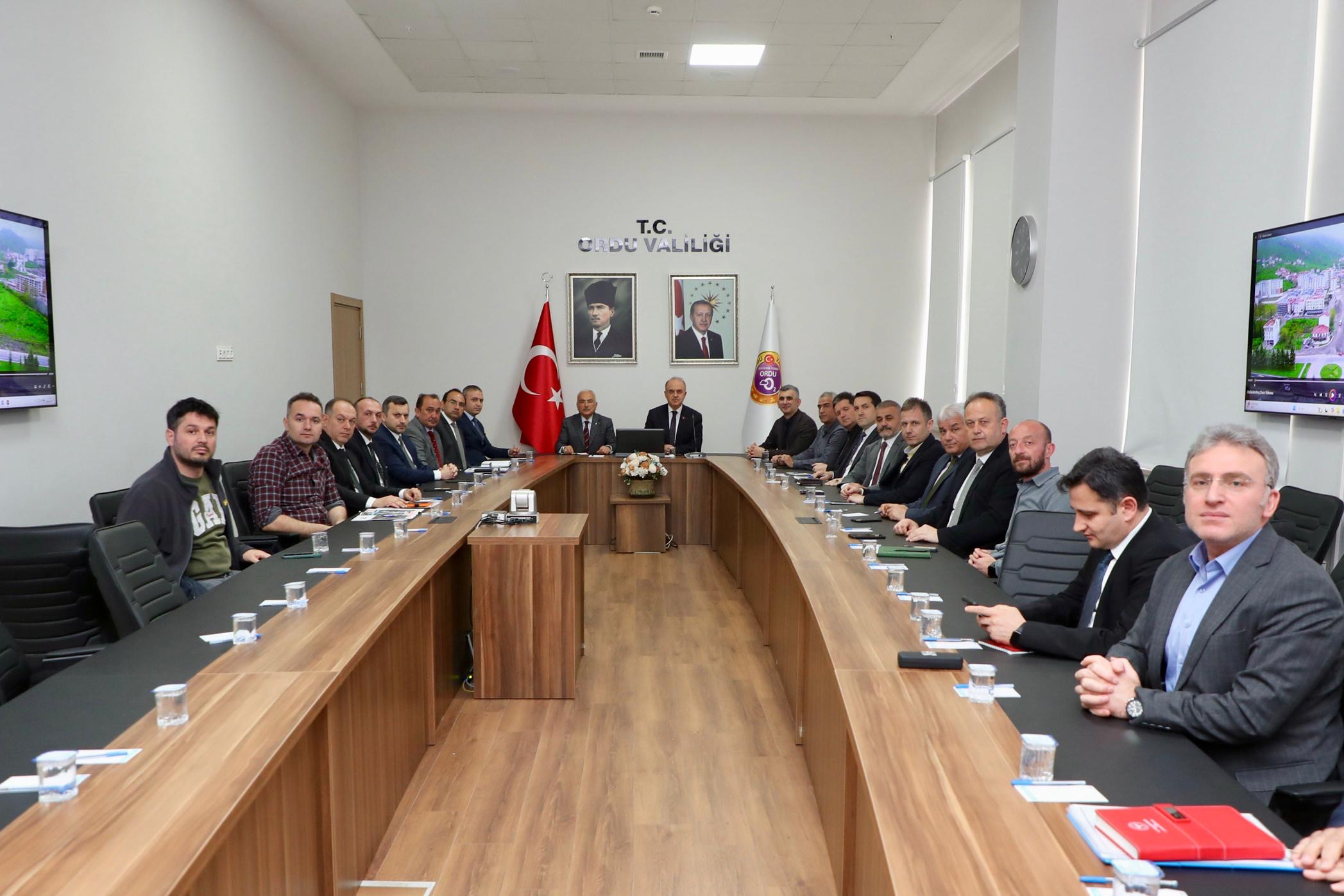 ORDU ŞEHİR HASTANESİNİN 13. KOORDİNASYON TOPLANTISI YAPILDI