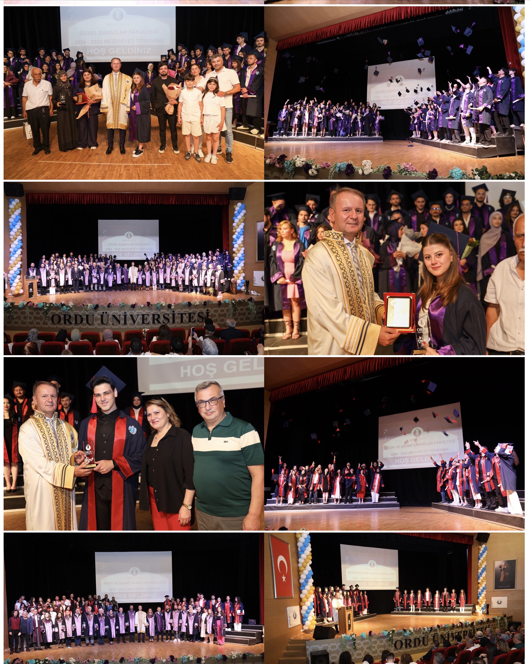 ORDU ÜNIVERSITESI'NIN MEZUNIYET TÖRENLERI  DÜĞÜN TÖRENLERI GIBI OLMAYA BAŞLADI...