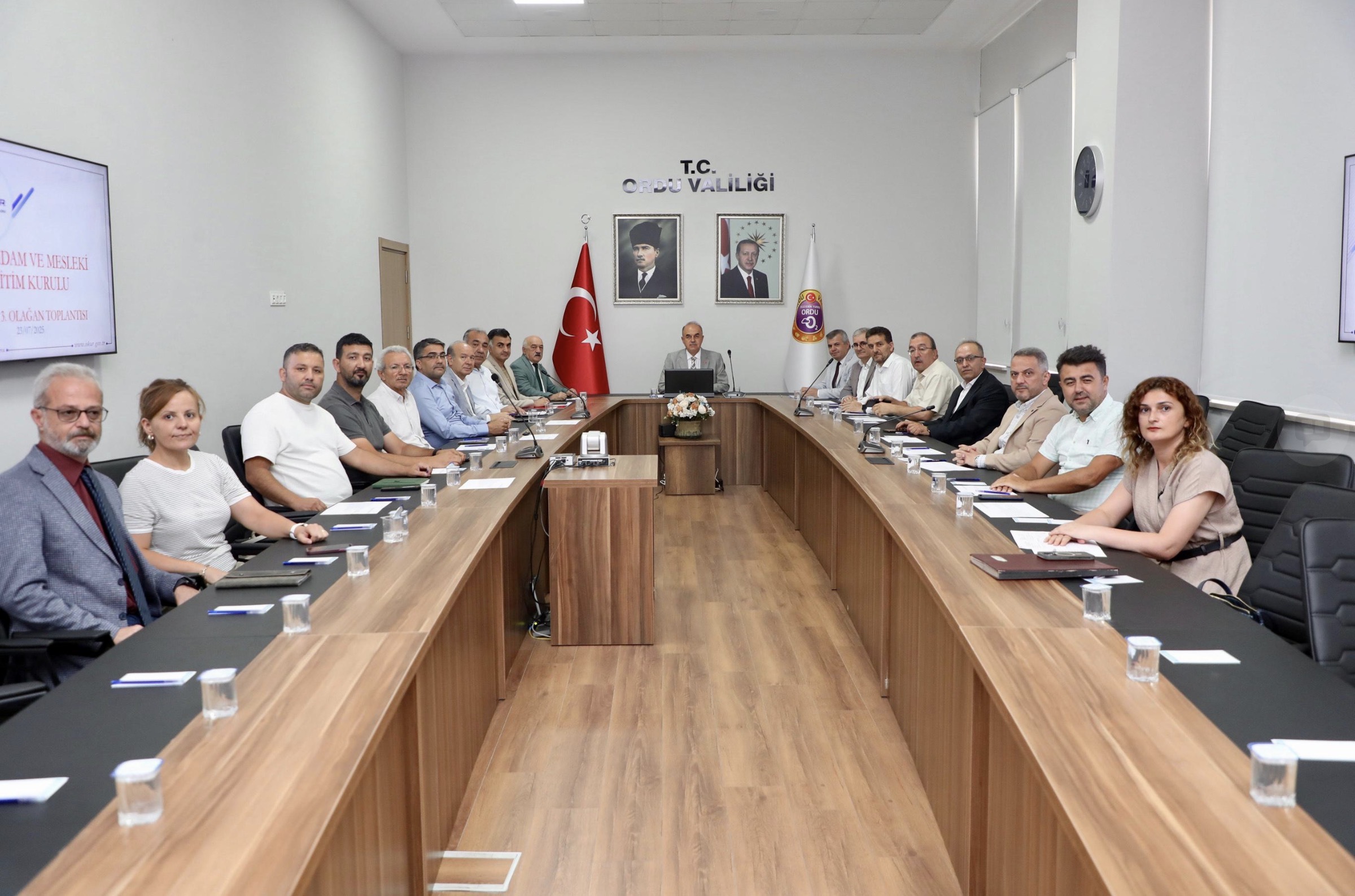 İL İSTİHDAM VE MESLEKİ EĞİTİM  KURULU TOPLANTISI YAPILDI