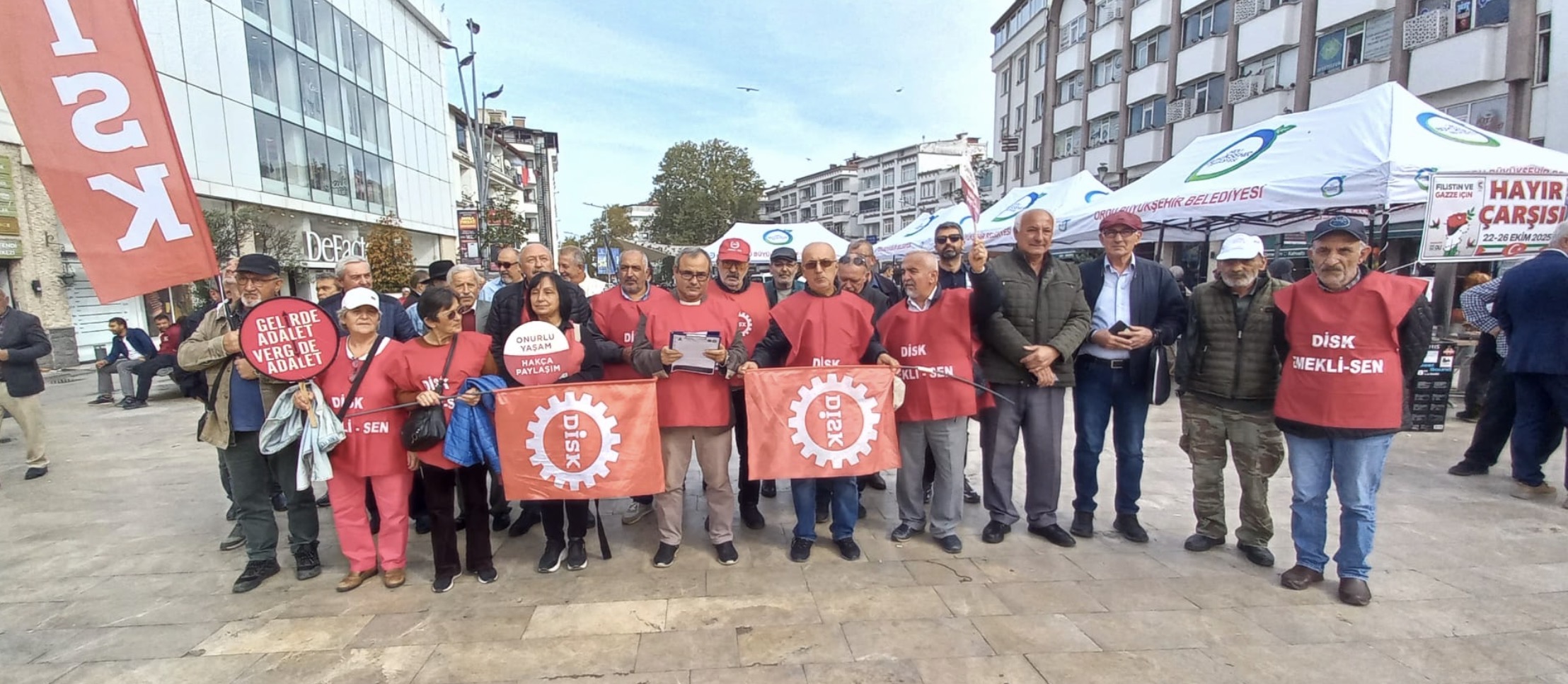 DİSK DEVRİMCİ EMEKLİ SENDİKASI, “EMEKLİLER AÇIĞIN PENÇESİNDE”
