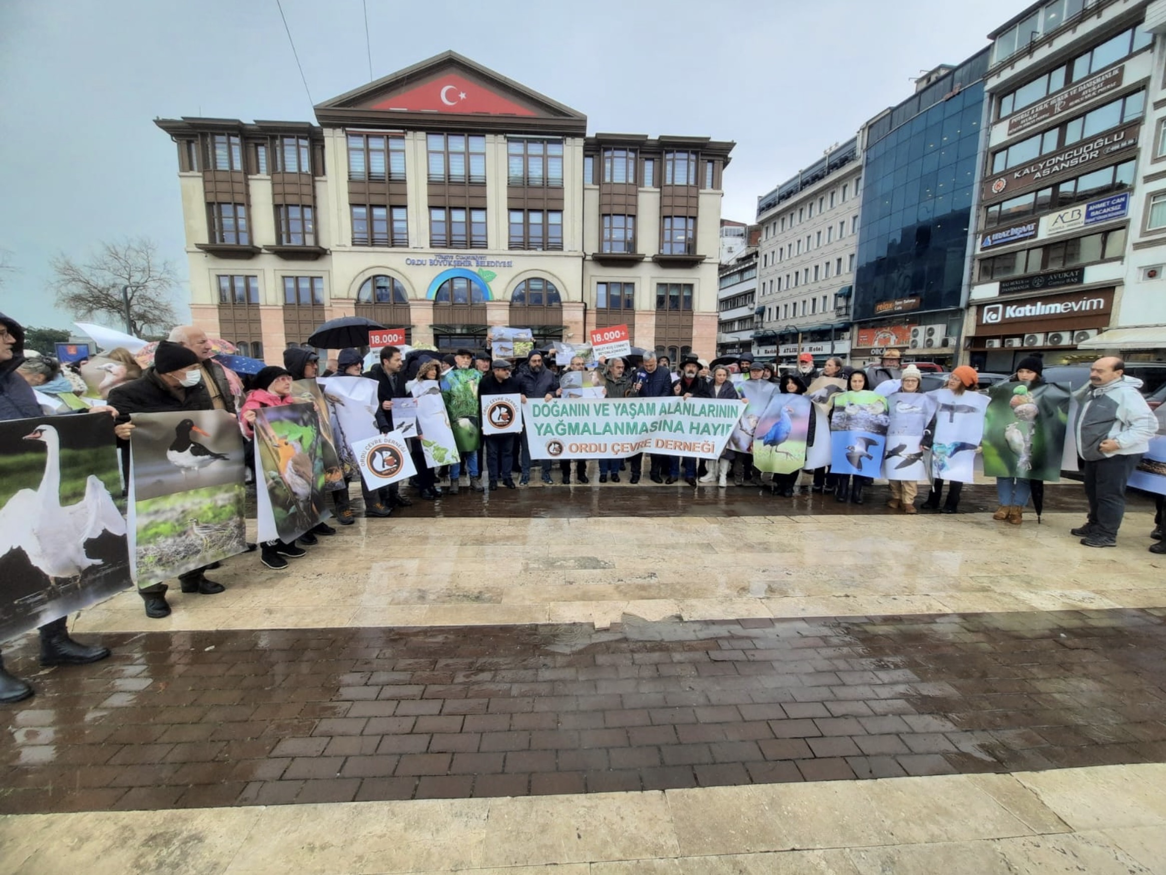 ORDU BÜYÜKŞEHİR BELEDİYESİ'NE ORTAK TEPKİ