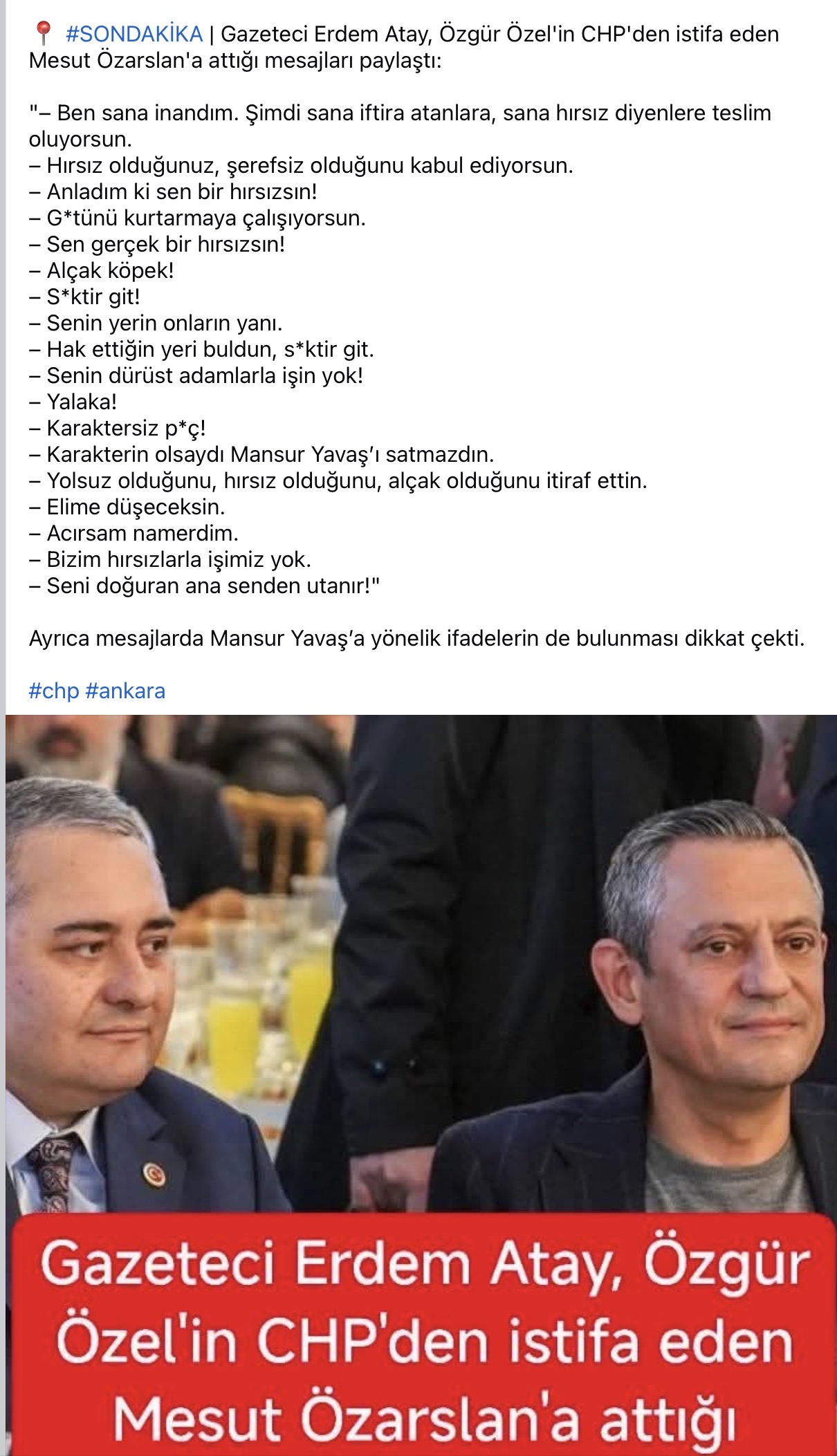 CHP'YI TEMIZLESEYDINIZ BU PIS POLITIKACILAR BARINAMAZDI!?