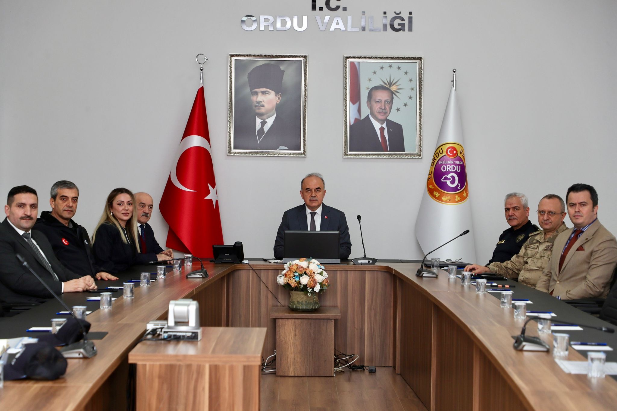 112 ACİL ÇAĞRI HİZMETLERİ İL KOORDİNASYON TOPLANTISI YAPILDI