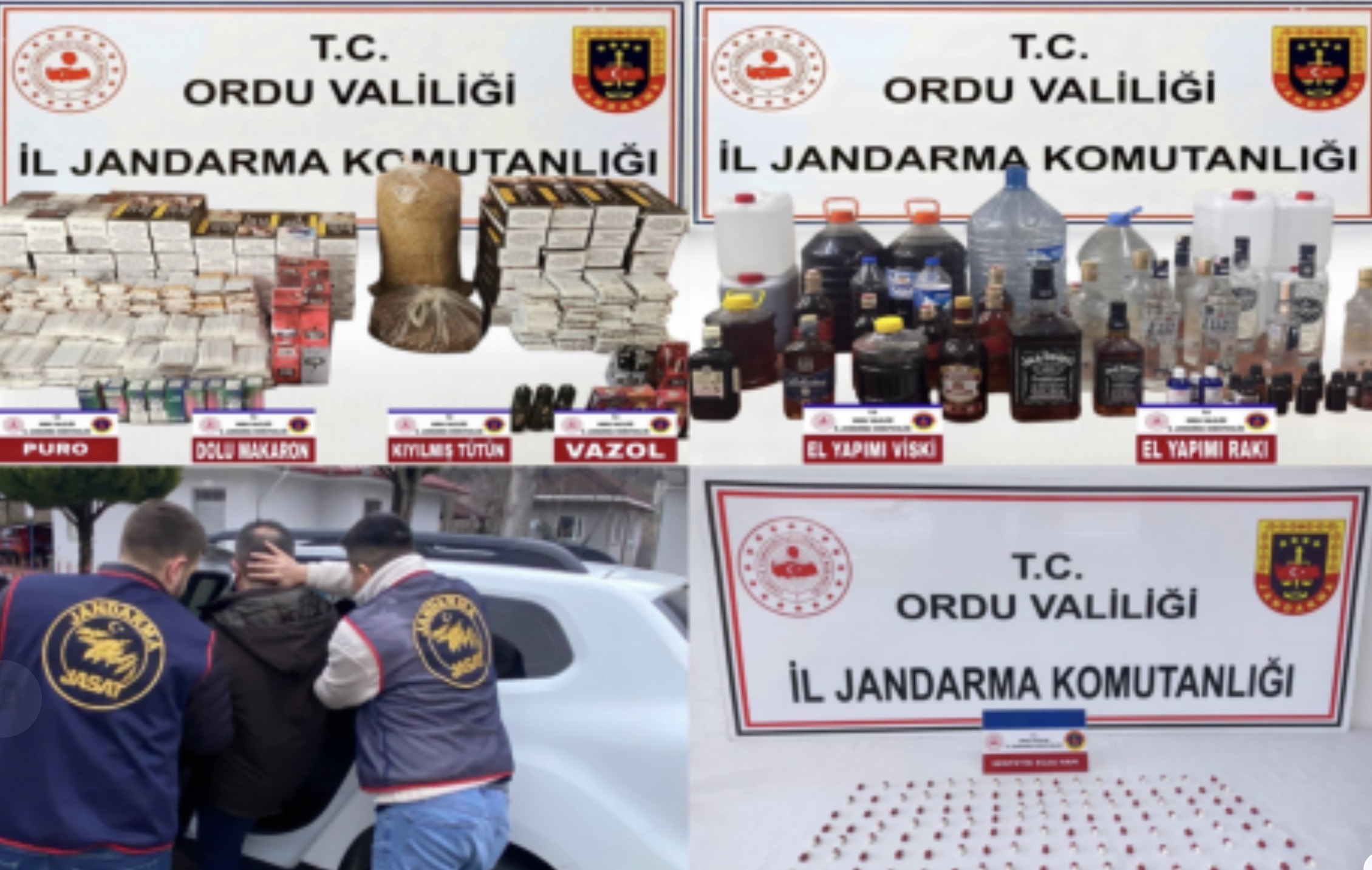 JANDARMADAN BİR HAFTADA YOĞUN DENETİM: 49 ŞÜPHELİ YAKALANDI