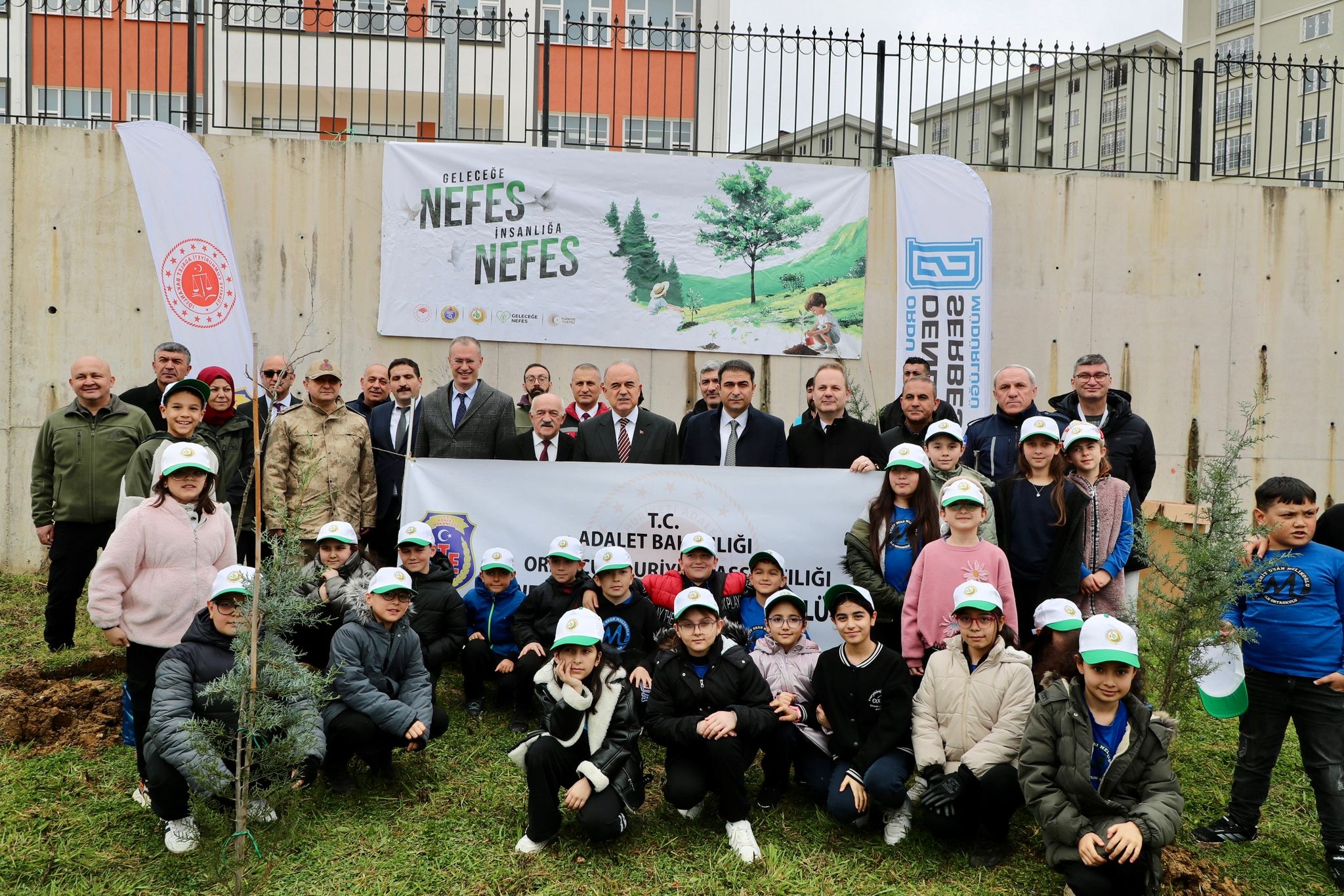 “TÜRKİYE’NİN GÜCÜ ORMAN” ETKİNLİĞİ KAPSAMINDA FİDAN DİKİMİ YAPILDI