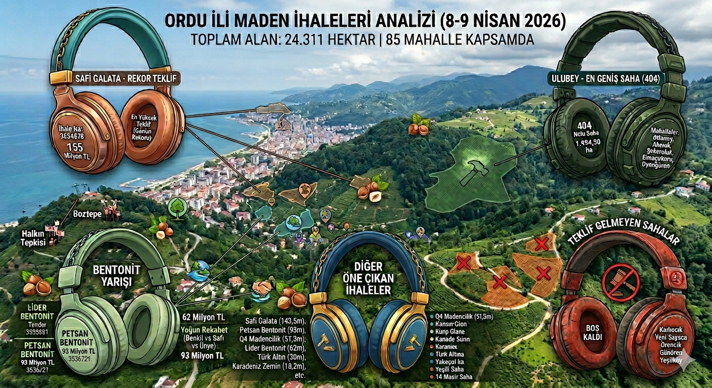 ORDU’NUN GELECEĞİ ANKARA’DA PAYLAŞILDI: İŞTE 18 SAHANIN TAM LİSTESİ VE KAZANANLAR!