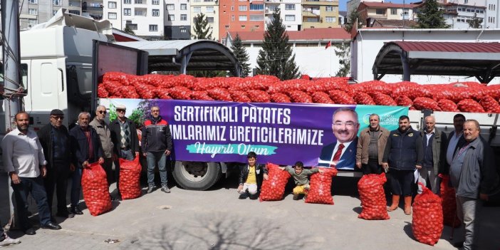 ORDU’DA 6 İLÇEDE PATATES SEFERBERLİĞİ