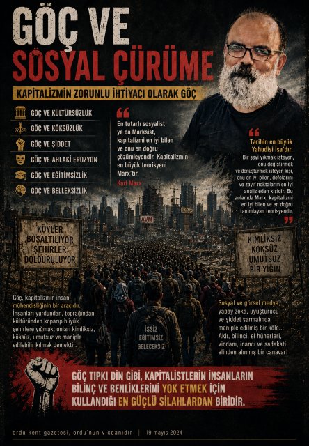 KAPITALIZMIN ZORUNLU IHTIYACI OLARAK GÖÇ