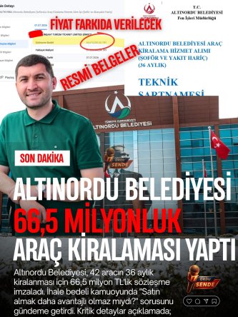 Nevzar AKATA: ŞOFÖR YOK, AKARYAKIT YOK…  KDV HARİÇ 66 MİLYON 510 BİN TL!  BİR DE ÜSTÜNE  “FİYAT FARKI” VAR!