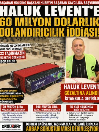 BAŞARAN HOLDİNG BAŞKANI HÜSEYİN BAŞARAN SAVCILIĞA BAŞVURDU: 22 TAŞINMAZIN BEDELİNİN ÖDENMEDİĞİNİ İLERİ SÜRDÜ