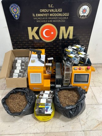 Ordu Emniyeti’nin Bir Haftalık Bilançosu: 72 Kaza, 24 Tutuklama, Silah Parçaları ve Uyuşturucu Operasyonları