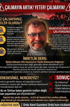 ÇALMAYIN ULAN, ÇALMAYIN! ÇALDIRMAYIN KARDEŞIM ÇALDIRMAYIN!